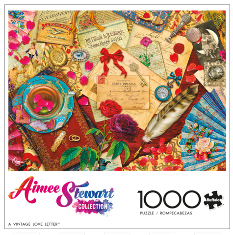 Vintage Love Letter jigsaw puzzle