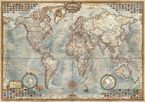 Political Map Puzzle