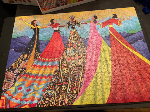 eurographic completed puzzle